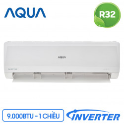 Máy lạnh Aqua 1 chiều Inverter 9000 BTU AQA-KCRV10WNZA