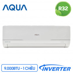 Máy lạnh Aqua 1 chiều Inverter 9000 BTU AQA-KCRV10WNMA