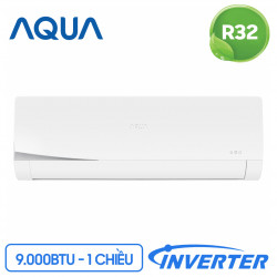 Máy lạnh Aqua 1 chiều Inverter 9000 BTU AQA-KCR9NQ-S